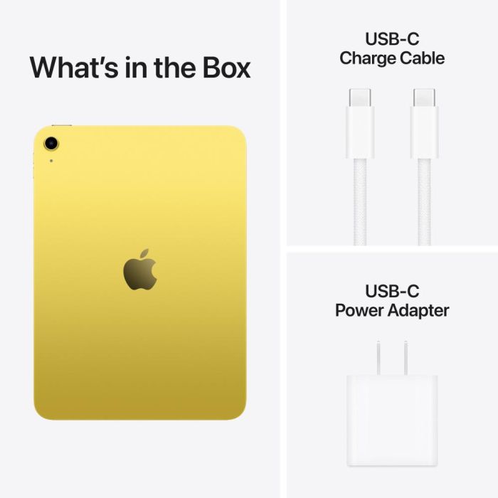 iPad A16 イエロー Apple Pencil（USB-C）セット iPad A16 2025