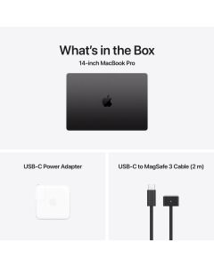 14-inch MacBook Pro: Apple M5 chip with 10-core CPU and 10-core GPU, 512GB SSD - Space Black