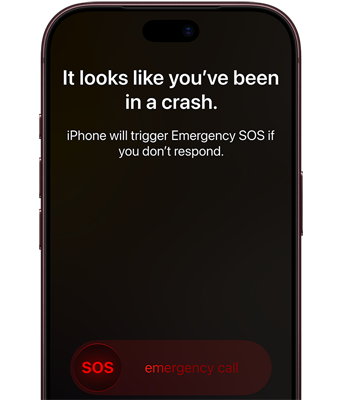 Get safety features like crash detection