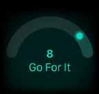 Readiness score of 8, Go For It