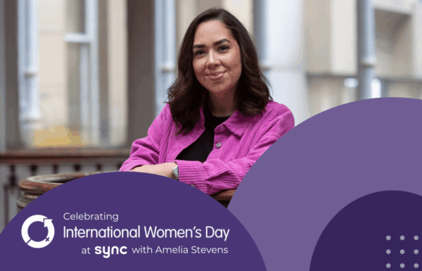 Featured image for Celebrating International Women’s Day at Sync with Amelia Stevens